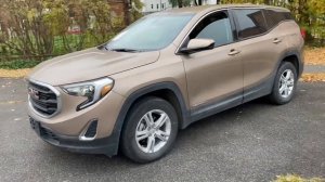 Обзор GMC Terrain перед выдачей клиенту после небольшого ремонта