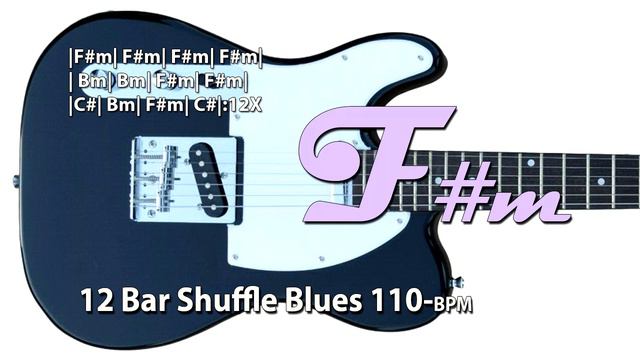 12 Bar Shuffle Blues F#-minor / A-major | Pentatonic | 110 BPM | 4/4 | Backing Track Jam смотреть онлайн