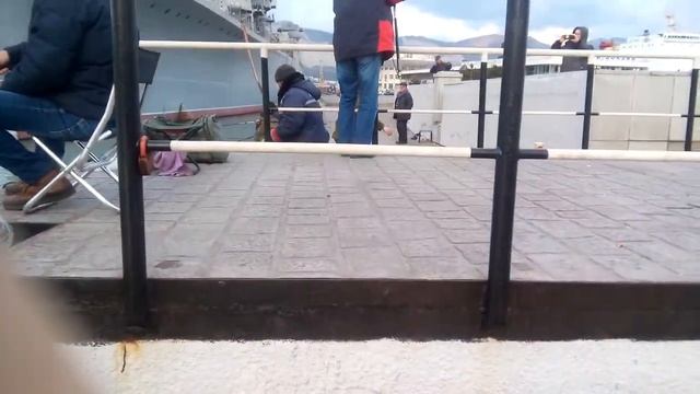 Ловля кефаля в Новороссийске. смотреть онлайн