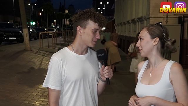 МОЙ ПАРЕНЬ МОЛЧИТ ПОДО МНОЙ (опрос девушек) смотреть онлайн