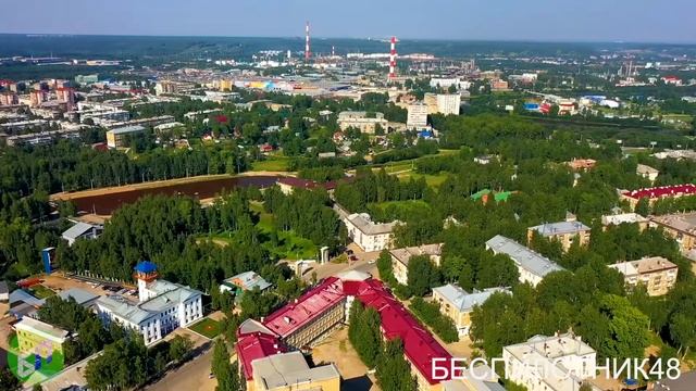 Ухта - аэросъемка достопримечательностей смотреть онлайн