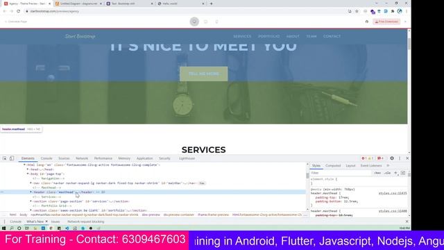 BOOTSTRAP WEBSITE TUTORIALS PART 1 смотреть онлайн
