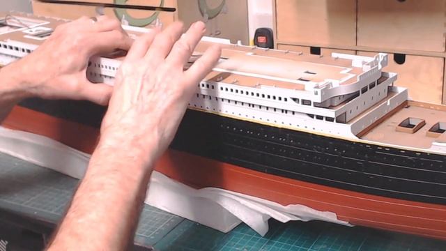 Titanic part 5 .. Adding the superstructure смотреть онлайн