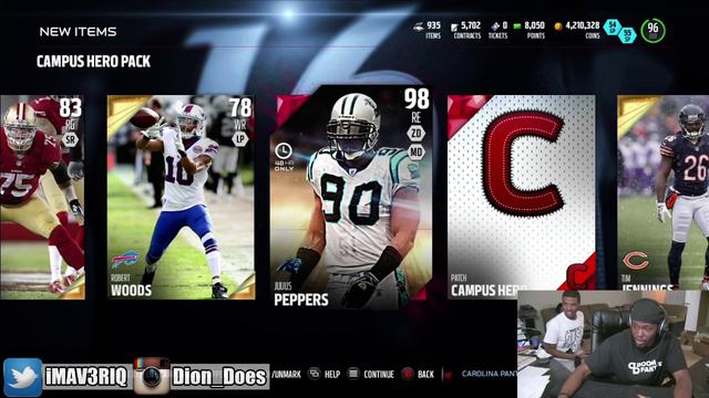 THE CLUTCHEST PULL OF HIS LIFE!! - Madden 16 Pack Opening | MUT 16 Pack Opening смотреть онлайн
