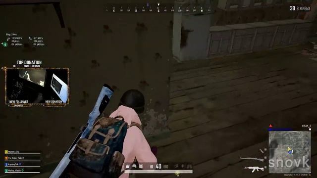 Розовый КРОЛИК в деле! [PUBG PLAYERUNKNOWN'S BATTLEGROUNDS] смотреть онлайн