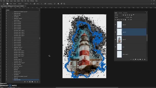 Art Sketch photoshop action by RedVokinputs (Tutorial Video) смотреть онлайн