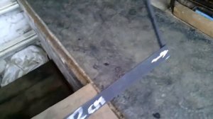 Самодельная линейка своими руками  для регулировки схождения колес из штангенциркуля.The line to to