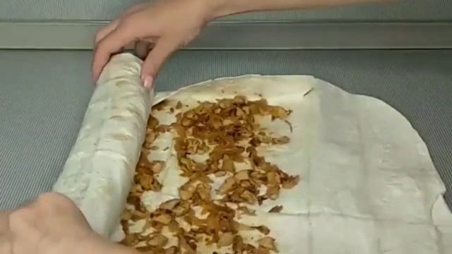 Рулет из лаваша с курицей и капустой|||Людмила готовит смотреть онлайн