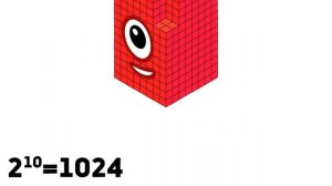 Numberblocks 1024 - Power of Two