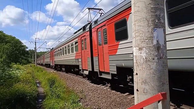 "Снова солянка" Электропоезд ЭД4М-0030/1010 смотреть онлайн