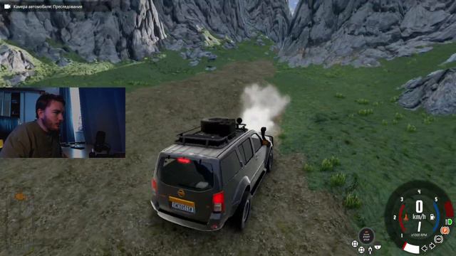 КАТАЕМ ОФФ РОУД СПУСК С ГОРЫ + ПОДЪЕМ ! BEAMNG DRIVE смотреть онлайн