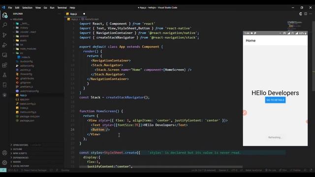 Navigation in react native in hindi 2021 смотреть онлайн