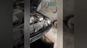 Как снять передний бампер Mercedes Benz  W210