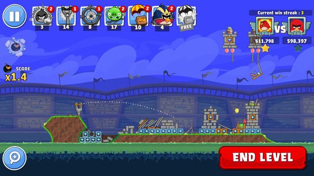 Angry Birds Friends. Star Cup Brawl! Seven wins in a row! Passage from Sergey Fetisov смотреть онлайн