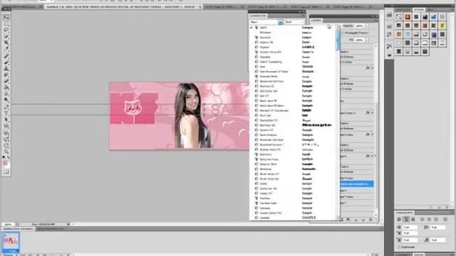 Banner para Nathany Farias feito no Photoshop Cs5 смотреть онлайн