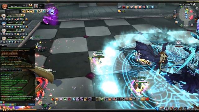 Aura Kingdom - 14F Sky Tower Raid Gameplay [Pandas] смотреть онлайн