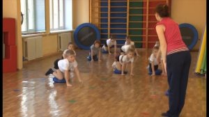 занятие на балансировочных подушках