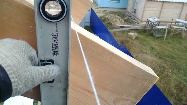 КАК ВЫРОВНЯТЬ СТРОПИЛА смотреть онлайн