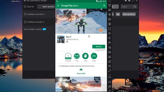 [B.o.T] Battle of Titans Android PC Emulator Tutorial and Key Mapping - NOX 6 Emulator смотреть онлайн