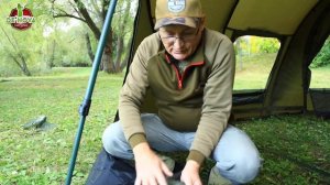 Обзор Карповой палатки De Nova Carp Tackle XL 2 3 Man серийный образец