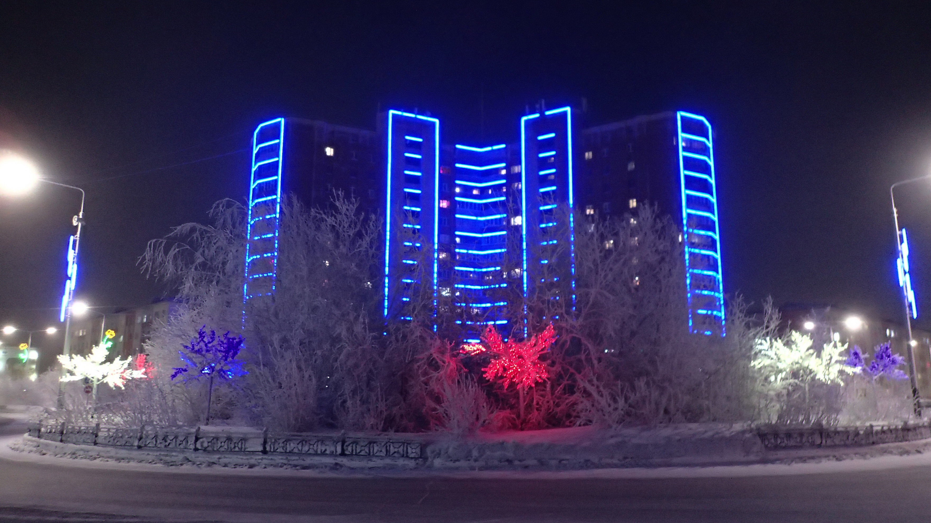 Норильск, мороз -31! 2023.12.03. Проезд Молодёжный. смотреть онлайн