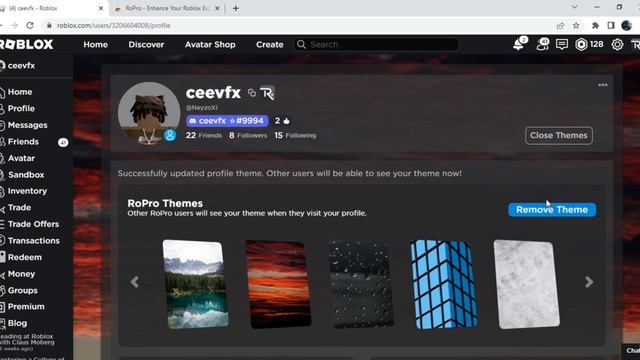 How To Get THEMES On Roblox ❓ ( RoPro )