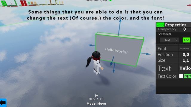 How to Add Text in your Obby in Obby Creator! | Roblox смотреть онлайн