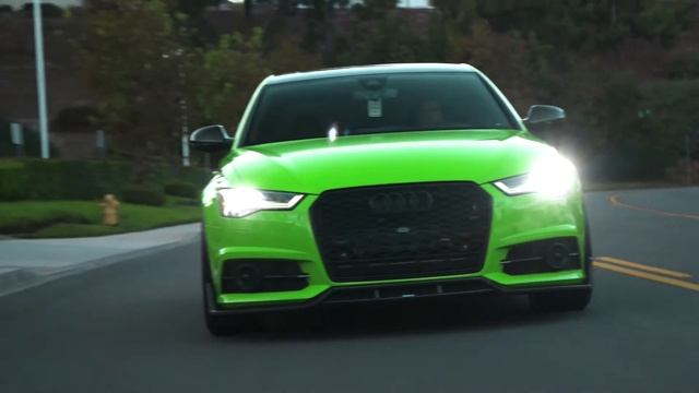 GREEN WRAPPED AUDI S6 w/ EXTRAS | Cinematic Edit смотреть онлайн