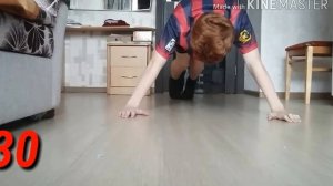 Новый рекорд по отжиманиям от пола!!!