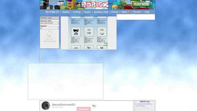 roblox website evolution 2004-2020 or 2021 test смотреть онлайн