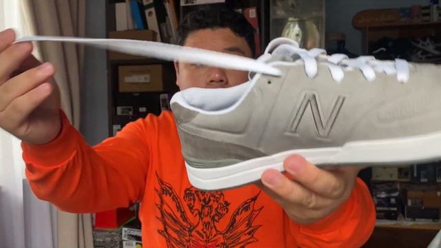 New Balance Numeric Logan 637 Micro Grey Silver смотреть онлайн