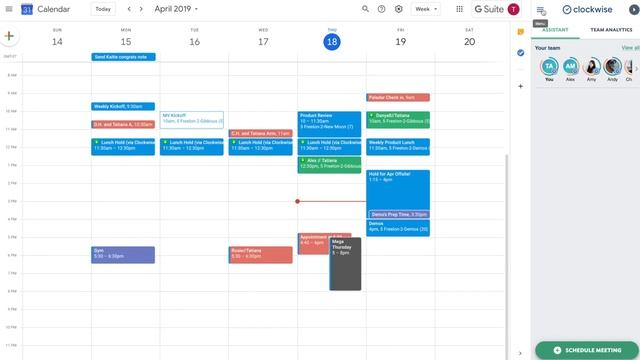 How to Change Calendar Event Colors with Color Coded Calendar | Clockwise смотреть онлайн