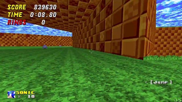 SRB2 Ultra Thicc 2.2.8 green flower zone act 1 (sonic) (0:14.77) w/CrossMomentum смотреть онлайн