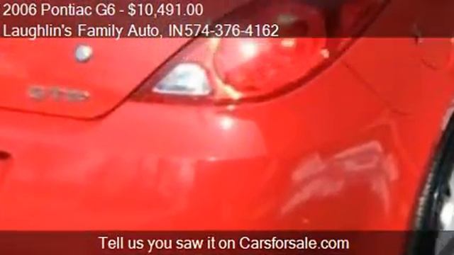 2006 Pontiac G6 GTP - for sale in Warsaw, IN 46580 смотреть онлайн