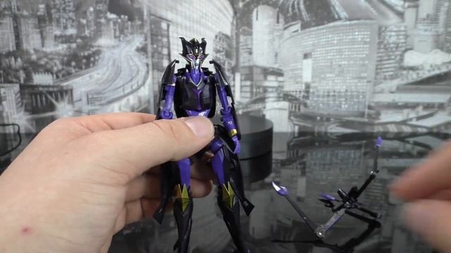 Обзор на фигурку, сравнение APC Toys Night Countess VS Takara Tomy Transformers Prime Airachnid. смотреть онлайн