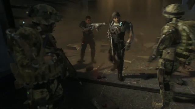 Call of Duty: Advanced Warfare Прохождение № 1 (Боевое крещение) смотреть онлайн