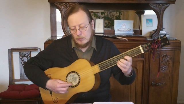 Gaspar Sanz - Torneo - Baroque guitar смотреть онлайн