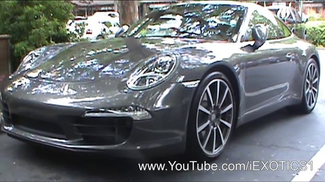 Porsche 991 Carrera S in Detail and Startup смотреть онлайн