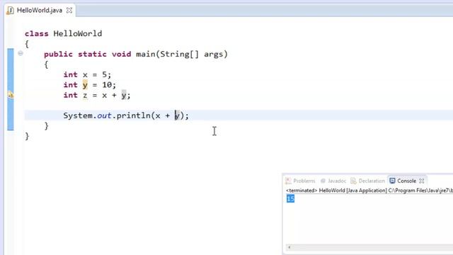 Learning Java Video 2 - Variables смотреть онлайн