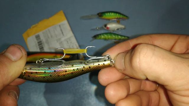 Обзор на популярные воблеры allblue с АлиЭкспресс смотреть онлайн