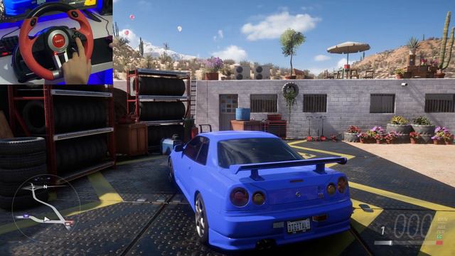 REBUILDING | NISSAN SKYLINE GT-R R34 V SPEC II | Forza Horizon 5 | Steering Wheel+Shifter | Gamepla смотреть онлайн