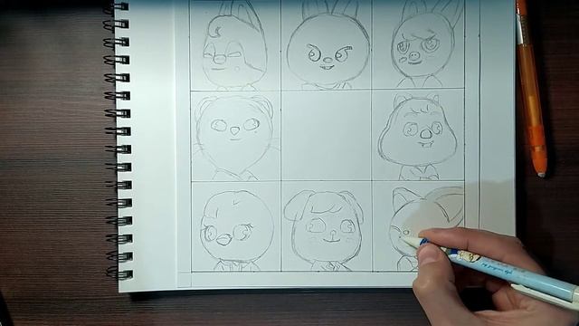 ⭐ COMO DIBUJAR STRAY KIDS VERSION SKZOO | tutorial de dibujo kpop смотреть онлайн