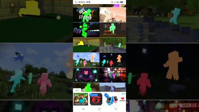 Cara membuat wallpaper skin minecraft di hp kalian смотреть онлайн