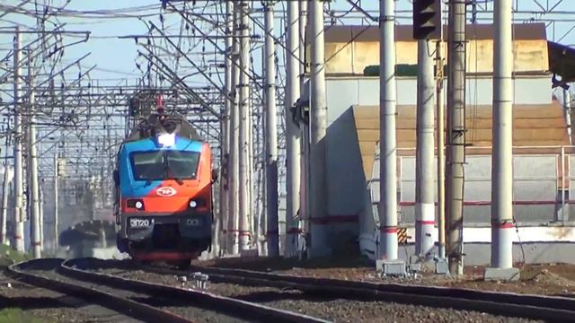 "Легенда!" ЭП20-001 "Олимп" с пассажирским поездом №143 "Кисловодск - Москва" смотреть онлайн