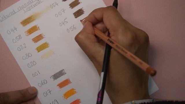 Lightwish Charcoal coloured pencils | Adult Colouring смотреть онлайн