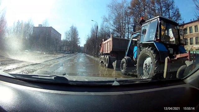 Дороги Йошкар-Ола ул. Медицинская 13.04.2021 смотреть онлайн