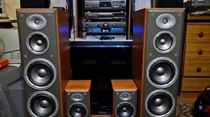 Моя новая 15ти летняя акустика - JBL northridge  E80 EC25 E20