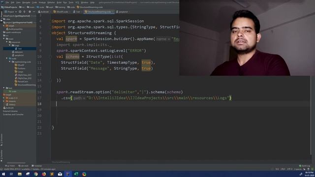 Spark Streaming Log files in a Directory | Session-15 смотреть онлайн