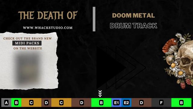 Doom metal drum track from hell. смотреть онлайн