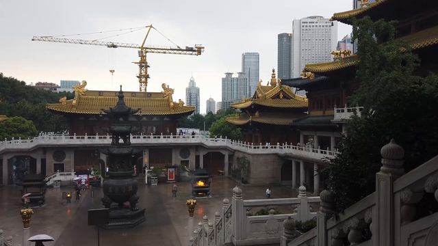 Shanghai Jing'an Temple China HD смотреть онлайн
